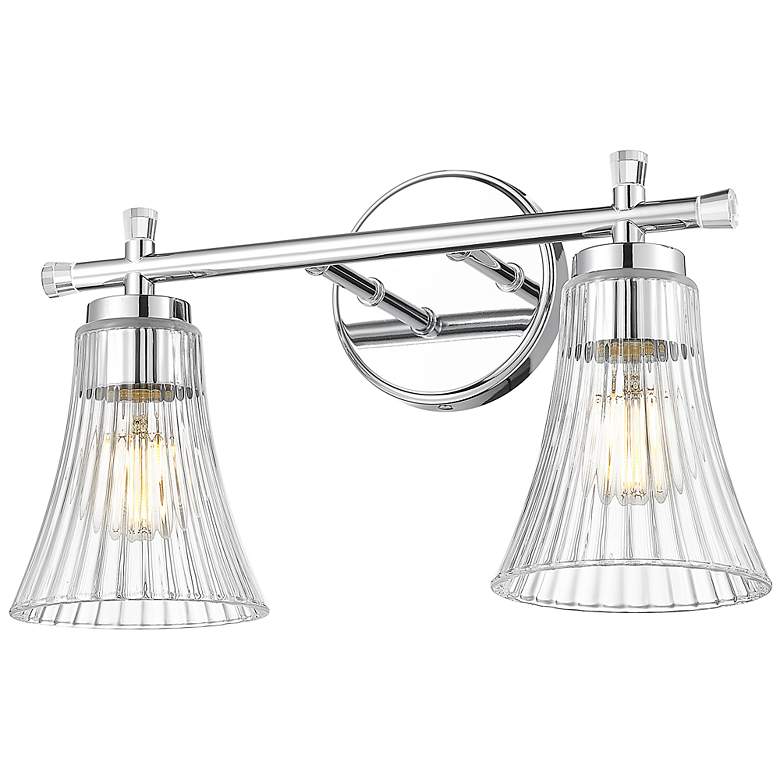 Image 5 Belle by Z-Lite Chrome 2 Light Vanity more views
