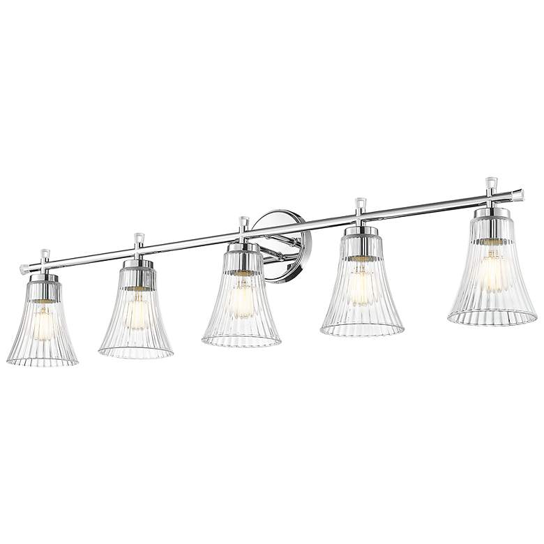 Image 5 Belle by Z-Lite Chrome 5 Light Vanity more views