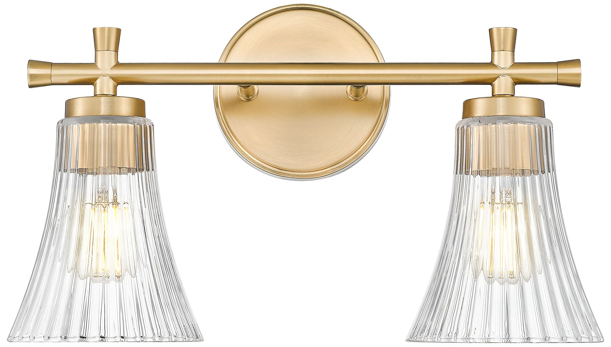 Image 4 Belle by Z-Lite Modern Gold 2 Light Vanity more views