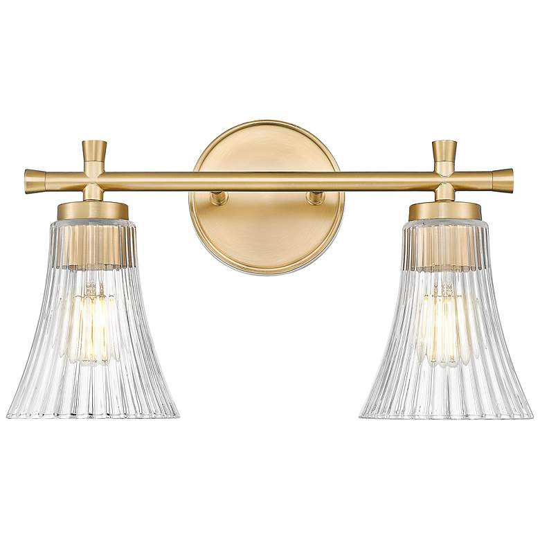 Image 4 Belle by Z-Lite Modern Gold 2 Light Vanity more views