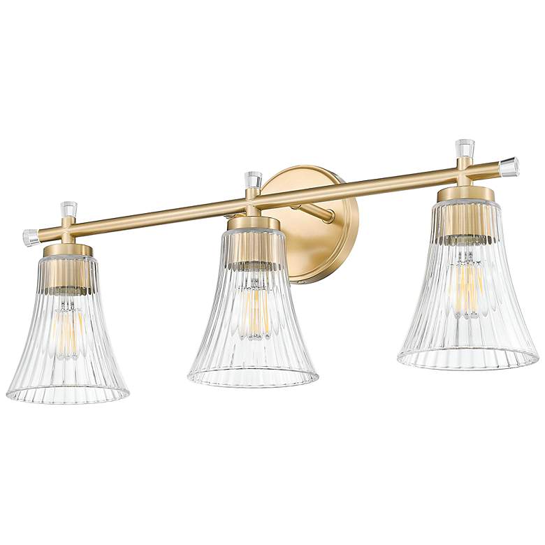 Image 7 Belle by Z-Lite Modern Gold 3 Light Vanity more views