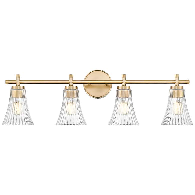 Image 4 Belle by Z-Lite Modern Gold 4 Light Vanity more views