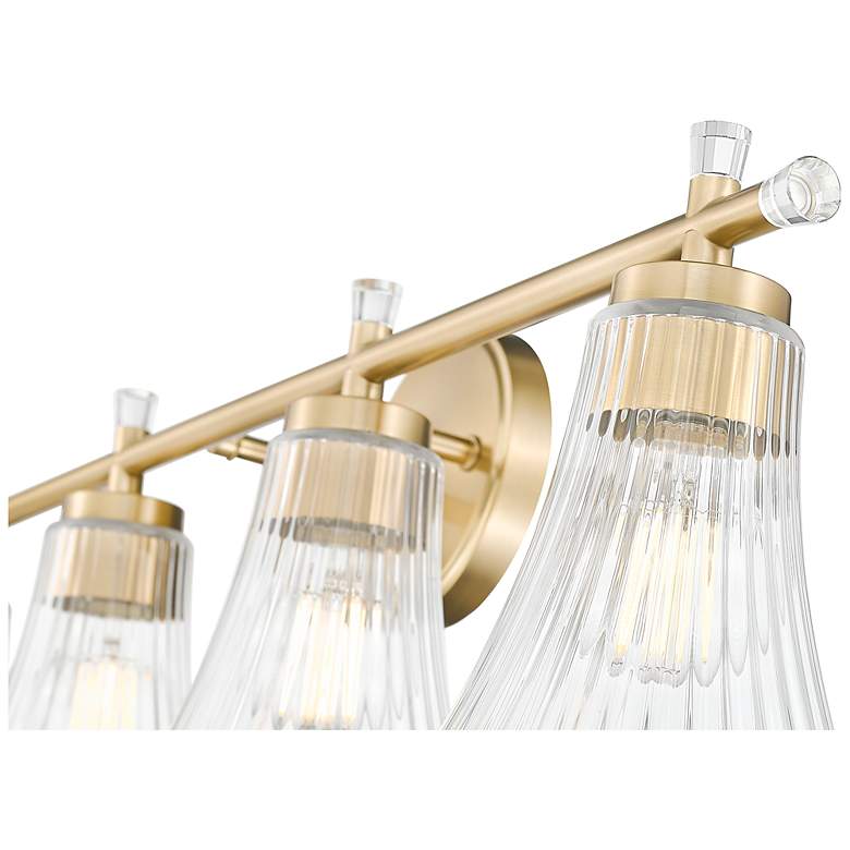 Image 6 Belle by Z-Lite Modern Gold 4 Light Vanity more views