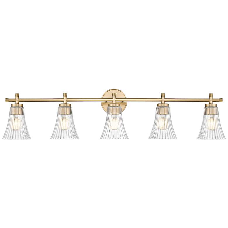 Image 4 Belle by Z-Lite Modern Gold 5 Light Vanity more views