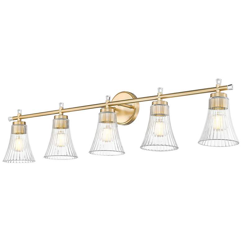 Image 5 Belle by Z-Lite Modern Gold 5 Light Vanity more views