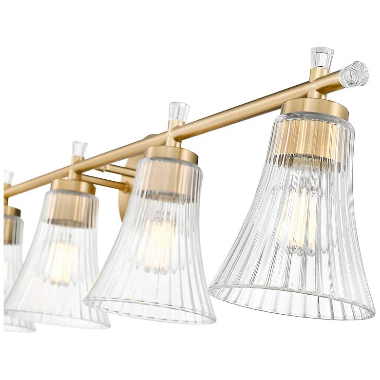 Image 6 Belle by Z-Lite Modern Gold 5 Light Vanity more views