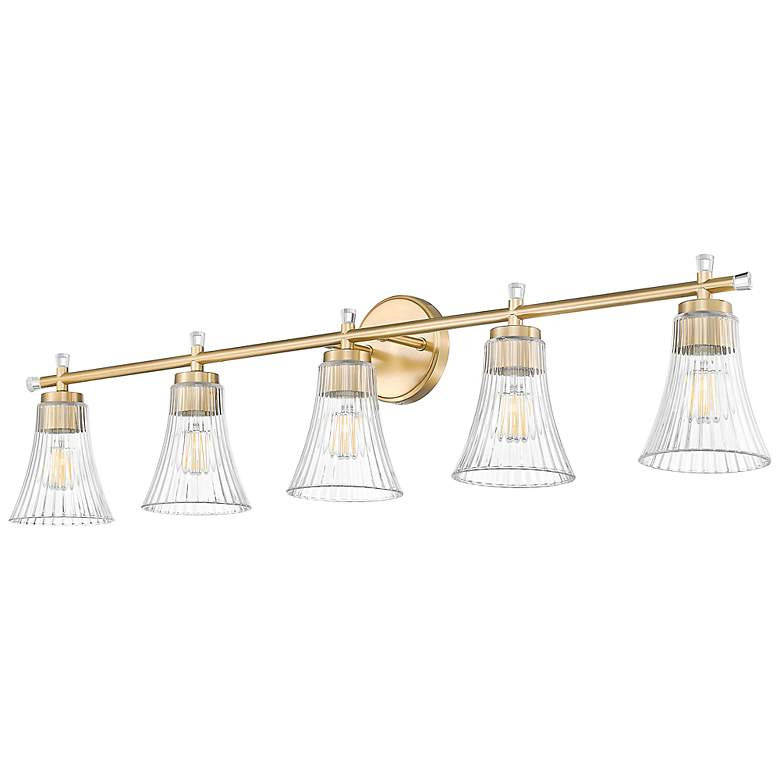 Image 7 Belle by Z-Lite Modern Gold 5 Light Vanity more views