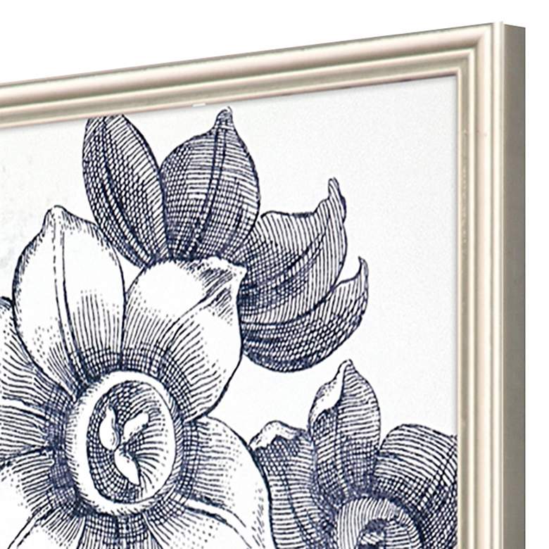 Image 4 Belle Fleur I 22" High 2-Piece Giclee Framed Wall Art Set more views