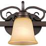 Belle Meade 28" Wide Rubbed Bronze 3-Light Bath Light