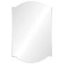 Bellerose Frameless 24" x 36" Arched Wall Mirror