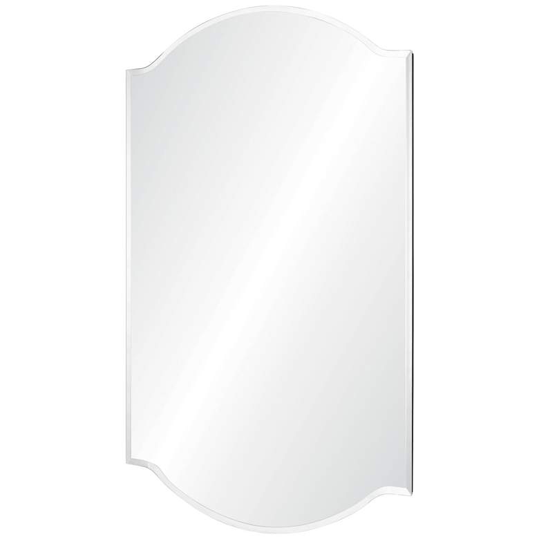 Image 3 Bellerose Frameless 24 inch x 36 inch Arched Wall Mirror more views