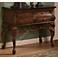 Belleview Hand-Painted Walnut 4-Drawer Chest