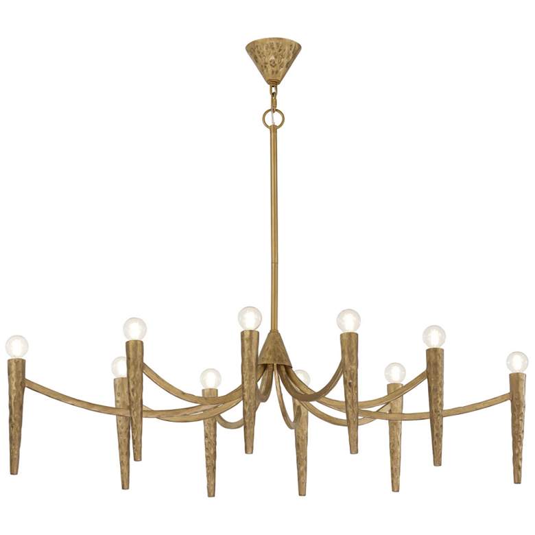 Image 1 Belleza 10-Light Linear Chandelier in Spumante by Breegan Jane