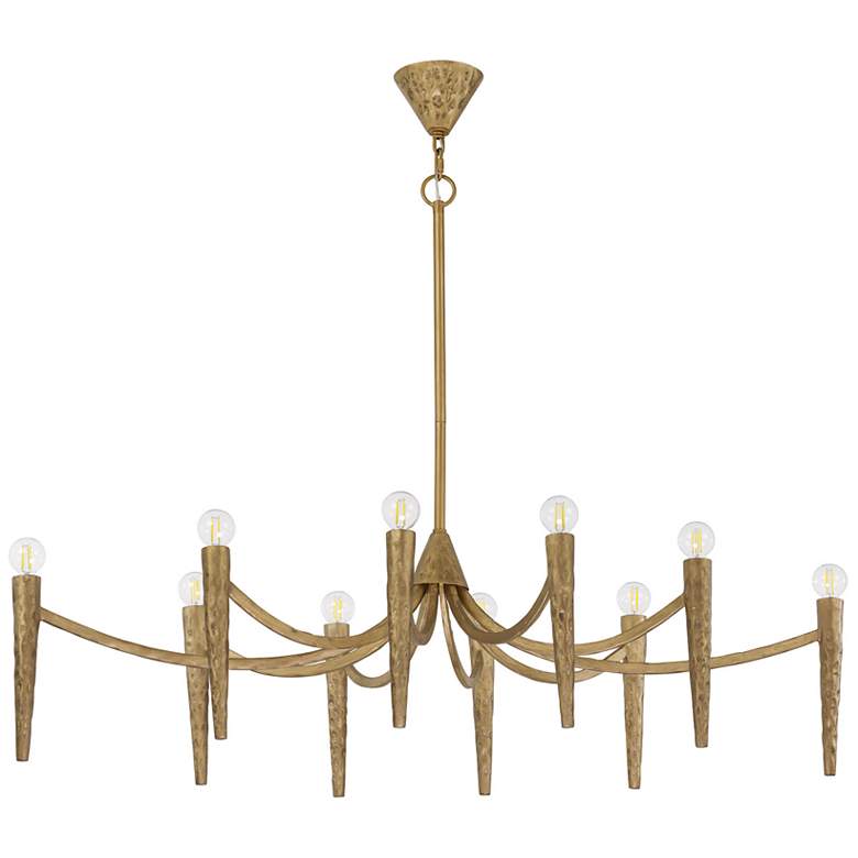 Image 2 Belleza 10-Light Linear Chandelier in Spumante by Breegan Jane more views
