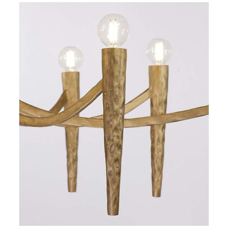 Image 6 Belleza 10-Light Linear Chandelier in Spumante by Breegan Jane more views