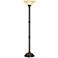 Bellham Bronze Traditional Torchiere Floor Lamp