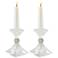 Bellia Crystal Candle Holder Set of 2