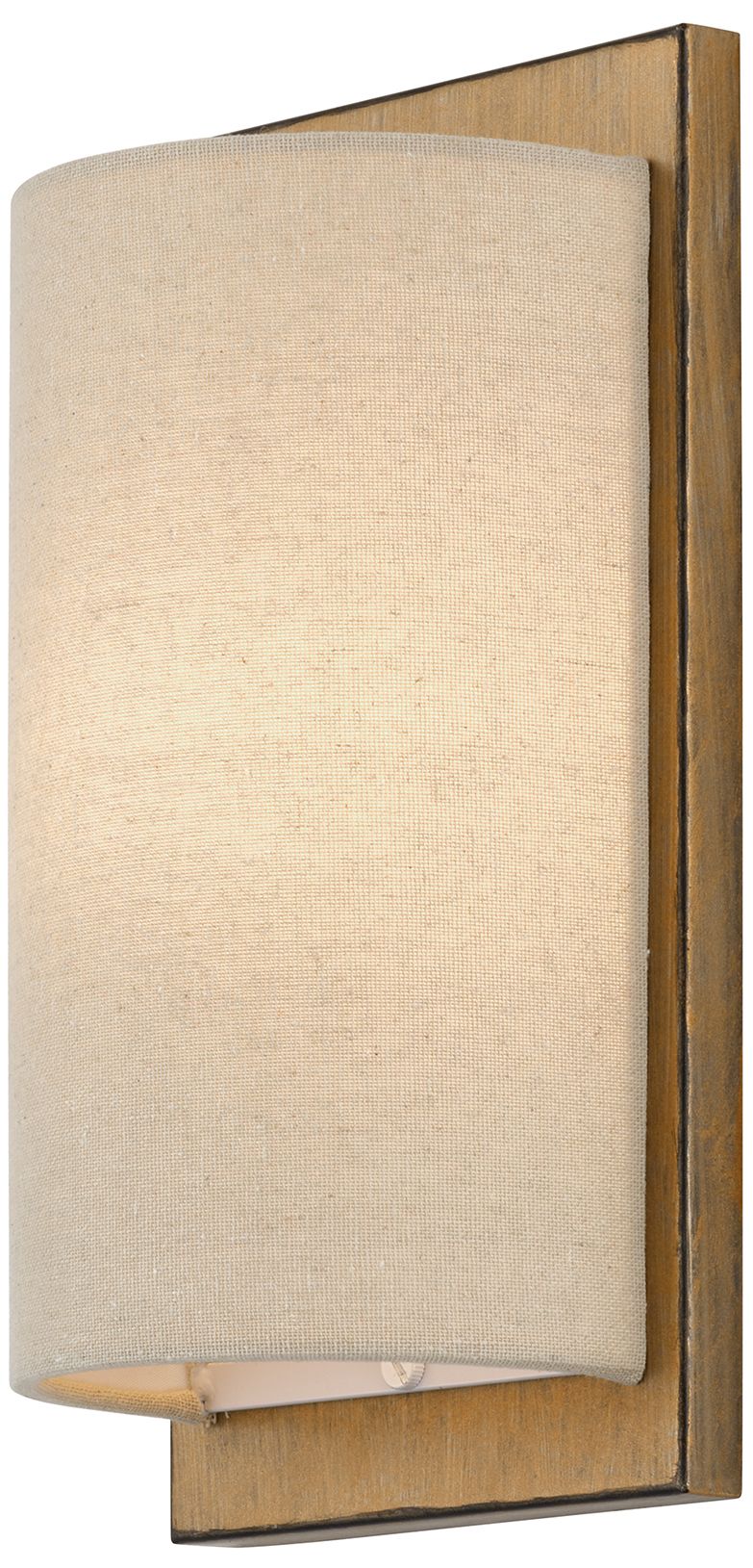 Image 6 Bellingham 1 Light Antique Gold Leaf ADA Sconce more views