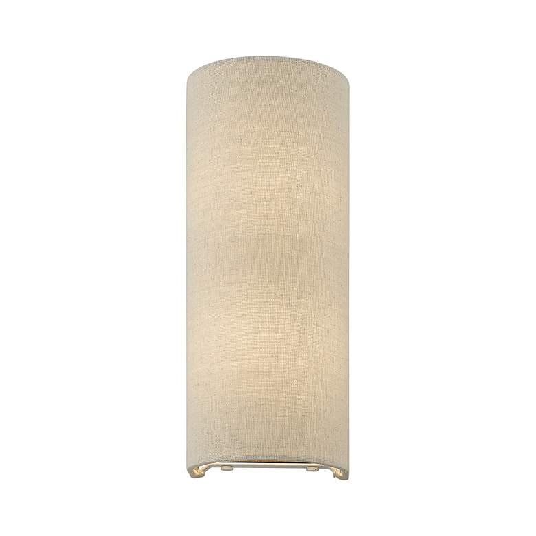 Image 4 Bellingham 13" High Antique Gold Leaf Wall Sconce more views