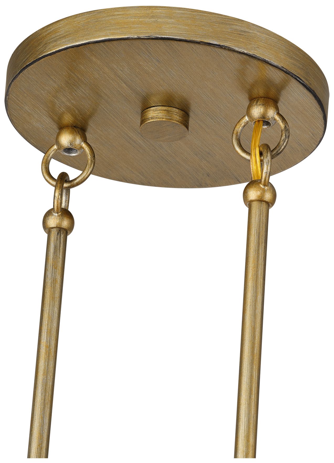 Image 7 Bellingham 3 Light Antique Gold Leaf Ext more views