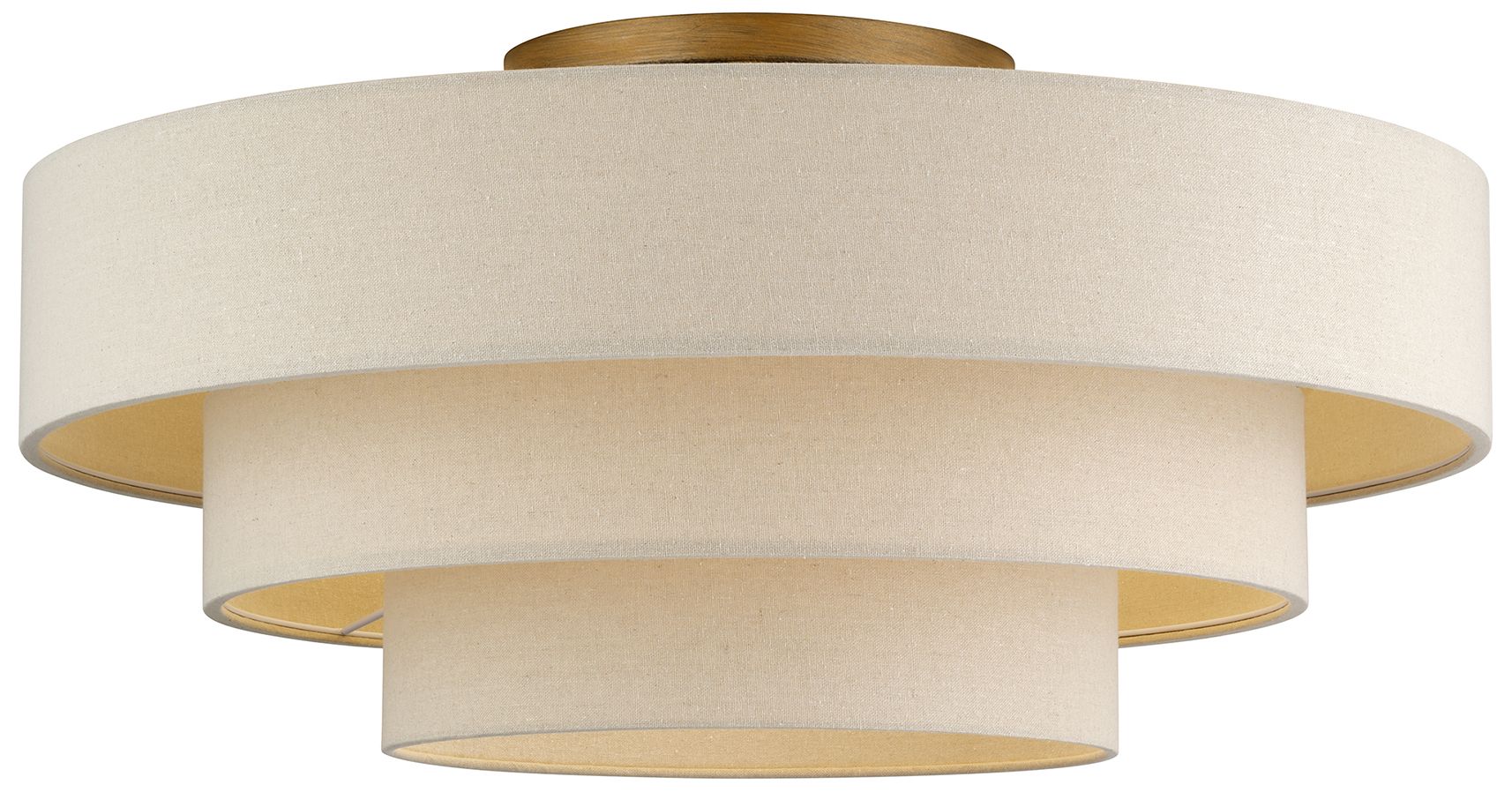 Bellingham 5 Light Antique Gold Leaf Ext