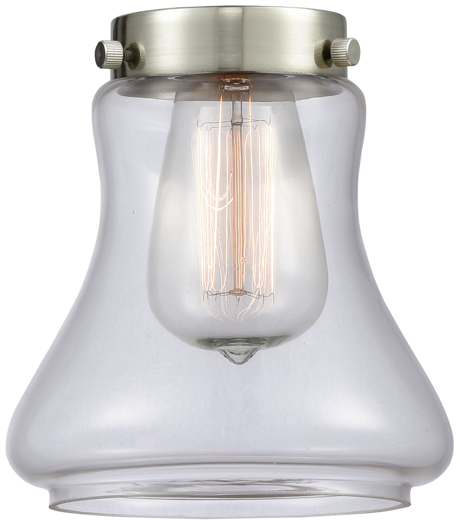 Image 4 Bellmont 18" Wide 2 Light Bronze Bath Vanity Light w/ Clear Shade more views
