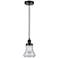 Bellmont 6" Oil Rubbed Bronze Mini Pendant w/ Clear Shade