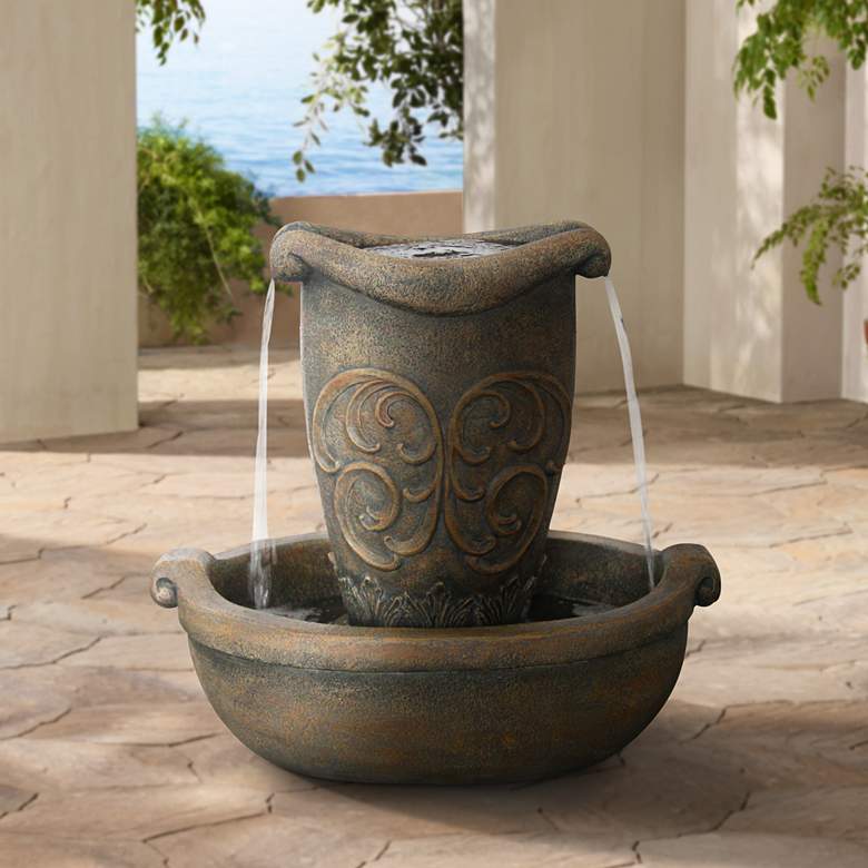 Image 1 Bellona 24" High Two-Tier Fountain