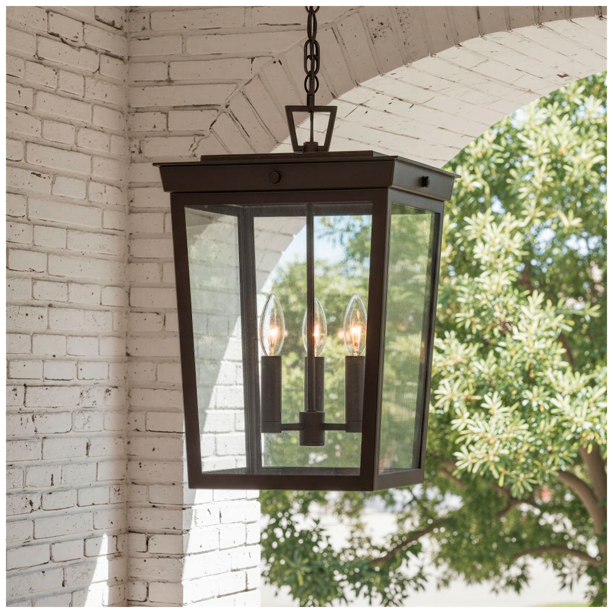 Image 7 Belmont 12'' Twilight Bronze Outdoor Pendant more views