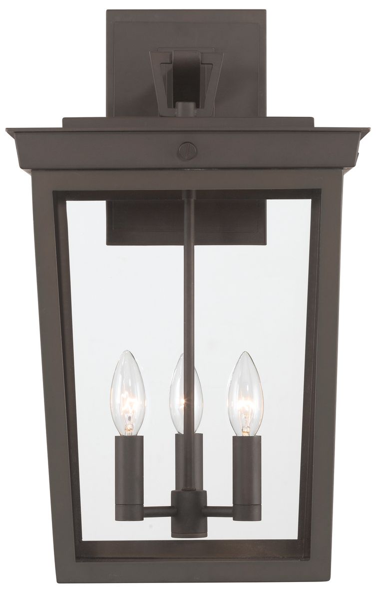 Image 3 Belmont 12'' Twilight Bronze Outdoor Sconce more views