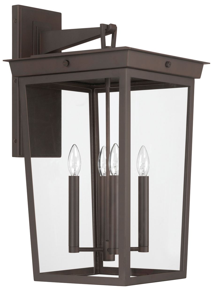 Image 2 Belmont 14'' Twilight Bronze Outdoor Sconce more views