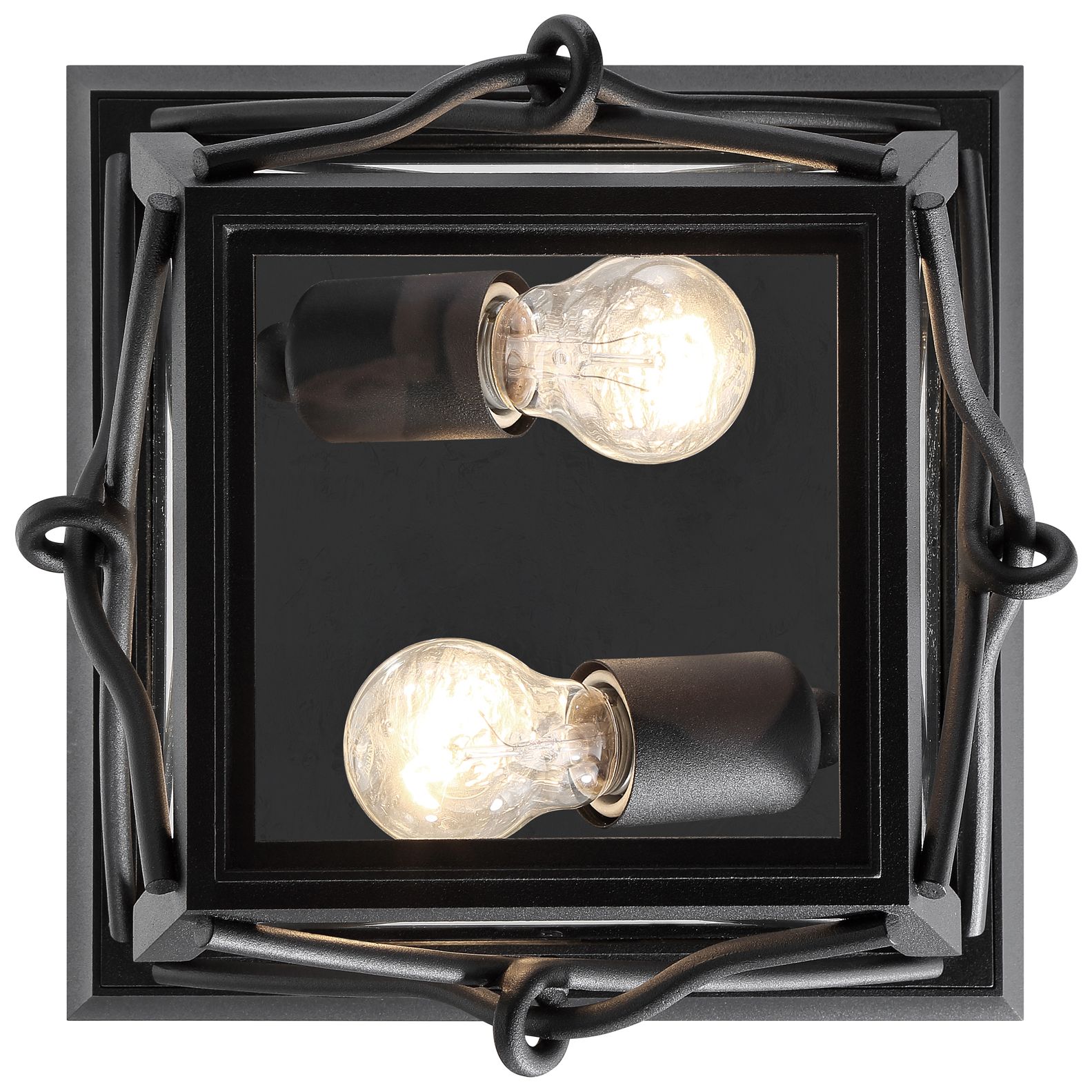 Image 3 Belmont 2 Light Outdoor Flushmount more views