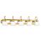 Belmont 36" Wide Polished Brass 5-Light Bath Light