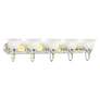 4_Belmont 36" Wide Polished Brass 5-Light Bath Light more views