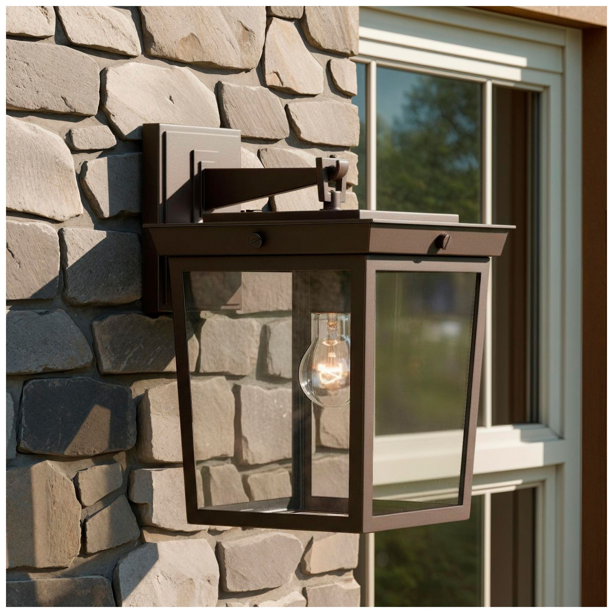 Image 6 Belmont 9.5'' Twilight Bronze Outdoor Sconce more views