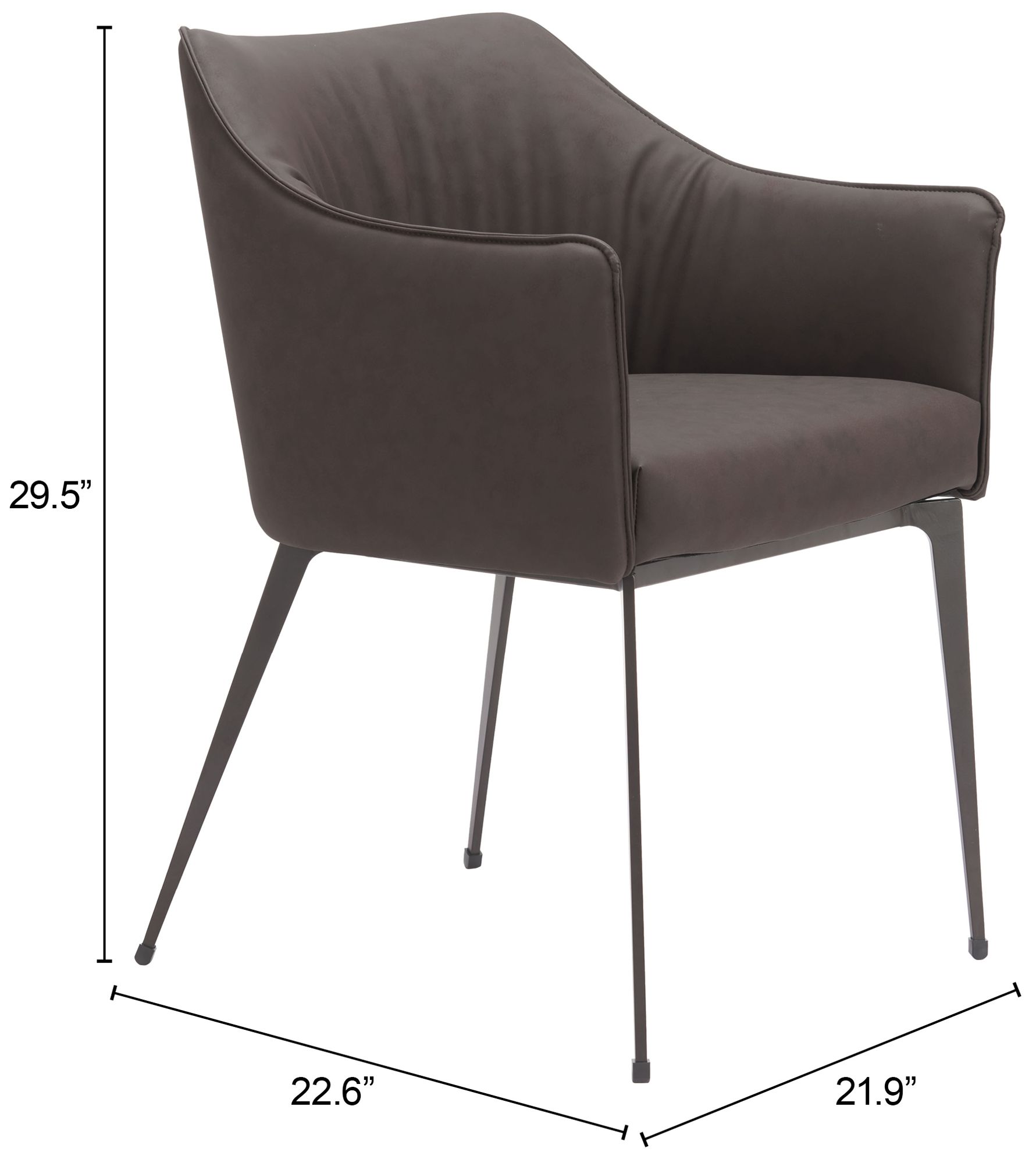 Image 7 Belmont Dining Chair (Set of 2) Brown more views