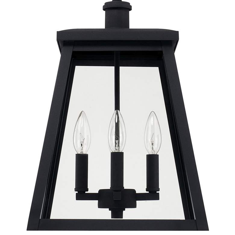 Image 2 Belmore 17 1/2" High Black 4-Light Outdoor Hanging Light more views
