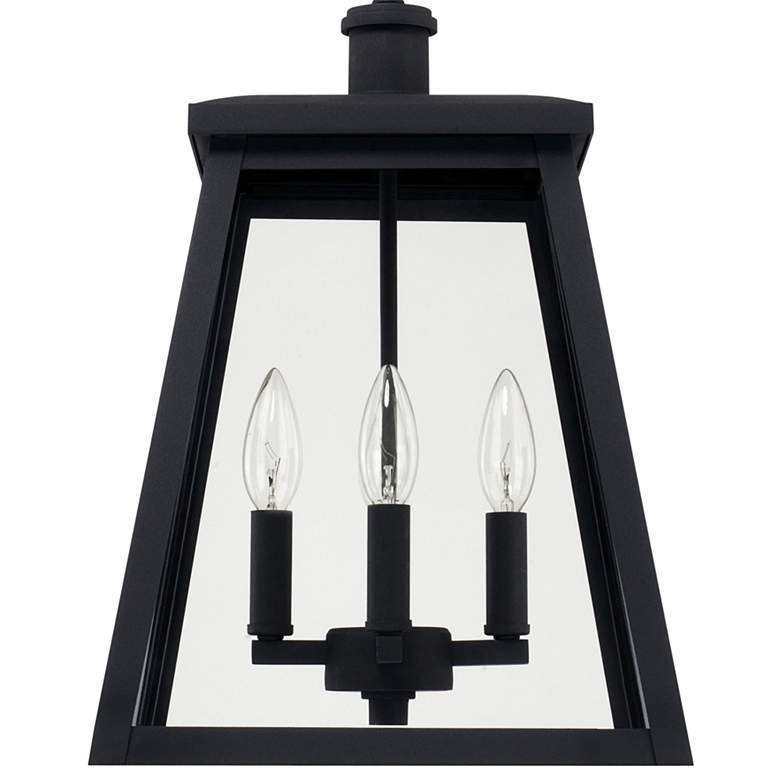 Image 2 Belmore 17 1/2 inch High Black 4-Light Outdoor Hanging Light more views