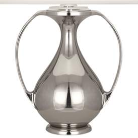 Image3 of Belvedere Polished Nickel Metal 2-Handle Jug Table Lamp more views