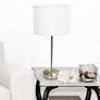 1_Ben 23" High Brushed Steel Accent Table Lamp