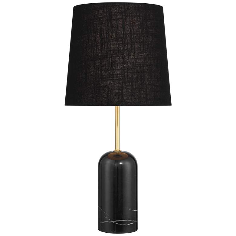 Image 2 Ben 25" High Black Marble Table Lamp