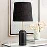 1_Ben 25" High Black Marble Table Lamp