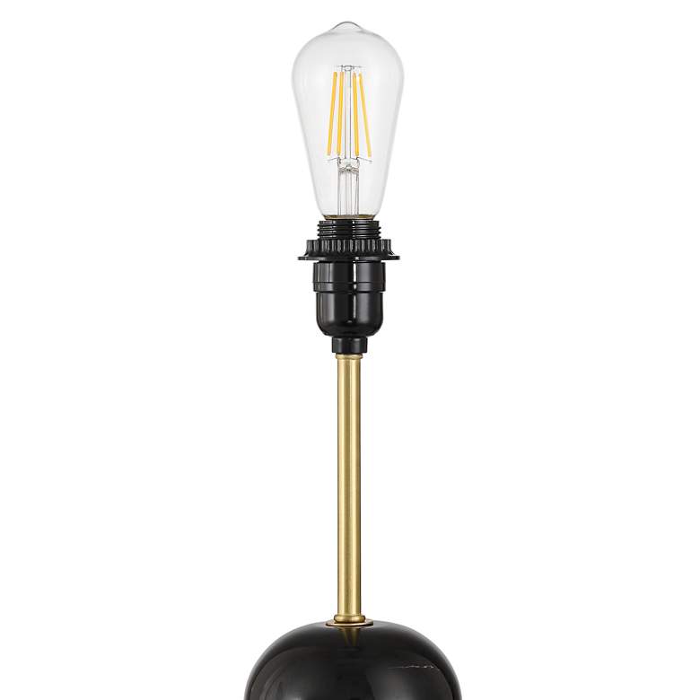 Image 5 Ben 25" High Black Marble Table Lamp more views
