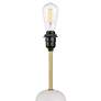 5_Ben 25" High White Marble Table Lamp more views