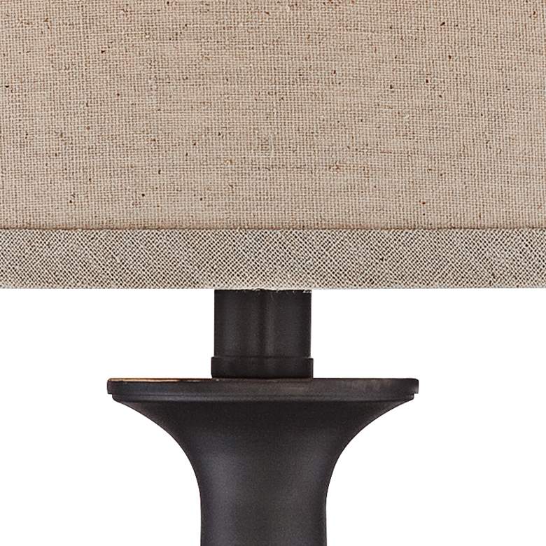 Image 4 Ben Dark Bronze Table Lamps Set of 2 with Smart Sockets more views