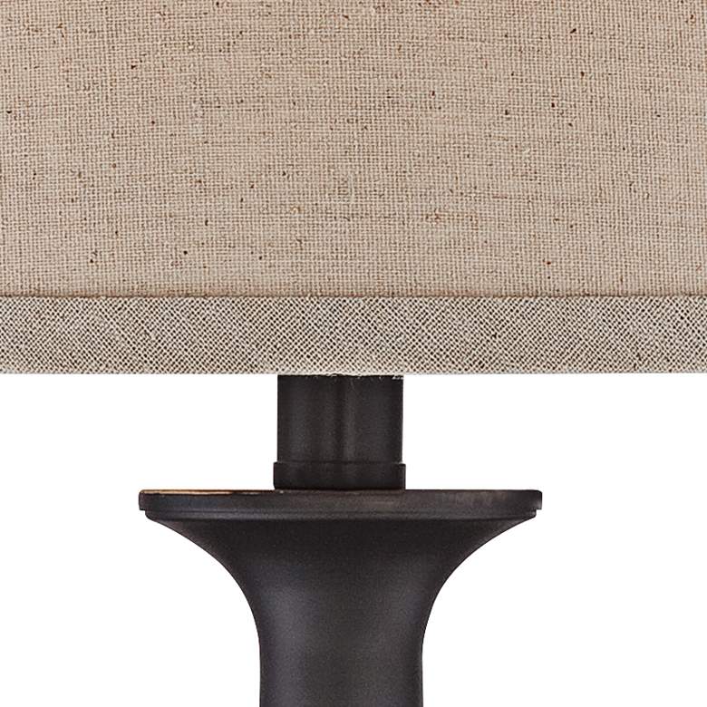 Image 5 Ben Dark Bronze Table Lamps Set of 2 with Smart Sockets more views