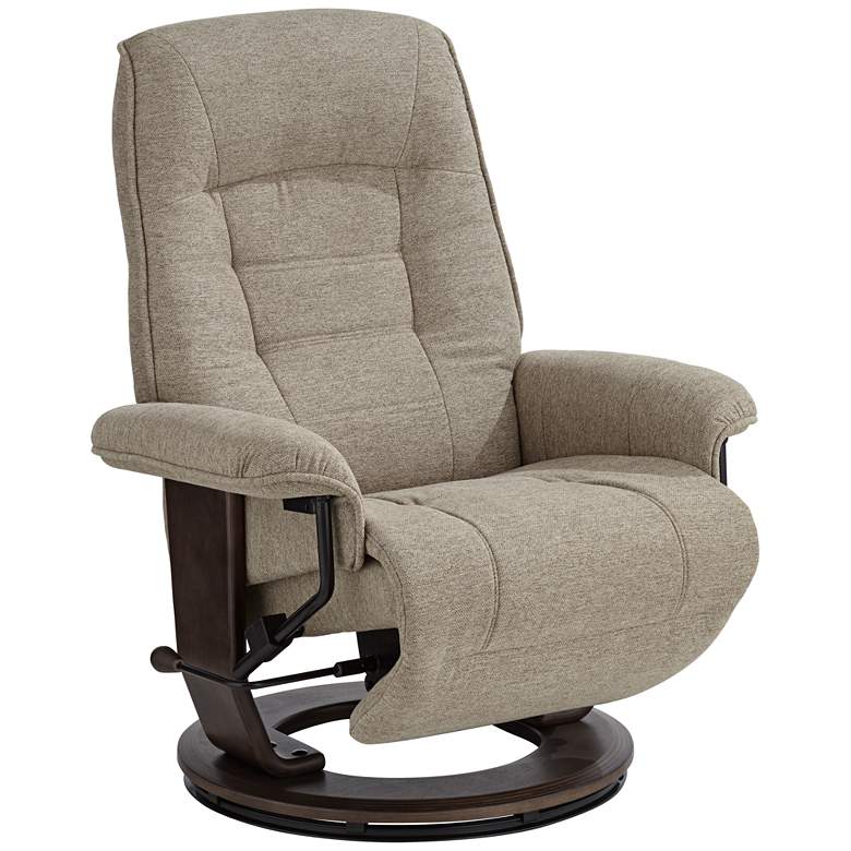 Image 2 BenchMaster Annika Chestnut Fabric Adjustable Swivel Recliner