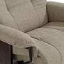 4_BenchMaster Annika Chestnut Fabric Adjustable Swivel Recliner more views