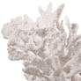 Bendara White 9 1/2" Wide Faux Coral Sculpture