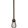 Bendlin Industrial 5" Wide Oil-Rubbed Bronze Mini Pendant